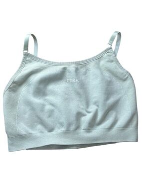 Gymshark Flex Strappy Sports Bra Size Medium In Light Green Style: GLSB4247